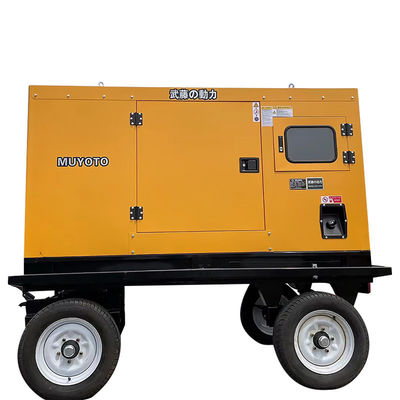 Gerador diesel de 60kva de alta potência 75dBA Nível de ruído baixo